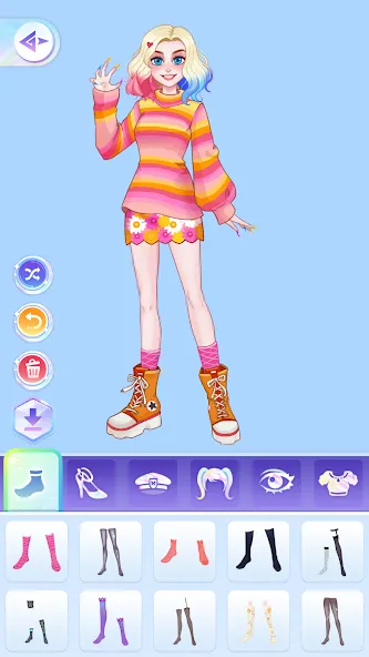 YoYa: Dress Up Fashion Girl (ЙоЯ)  [МОД Много денег] Screenshot 4