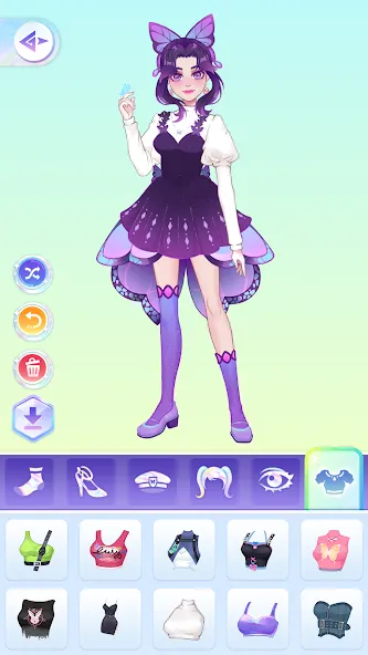 YoYa: Dress Up Fashion Girl (ЙоЯ)  [МОД Много денег] Screenshot 5