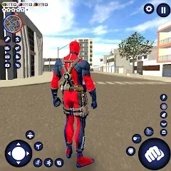 Скачать взлом Miami Rope Hero Spider Game [МОД Menu] на Андроид