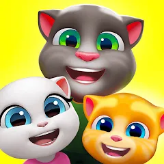 Скачать взлом My Talking Tom Friends  [МОД Unlocked] на Андроид