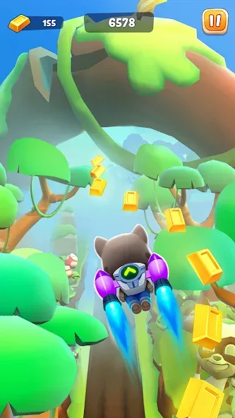 Talking Tom Time Rush  [МОД Menu] Screenshot 3