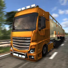 Скачать взлом European Truck Simulator (Юро Трак Драйвер)  [МОД Бесконечные деньги] на Андроид