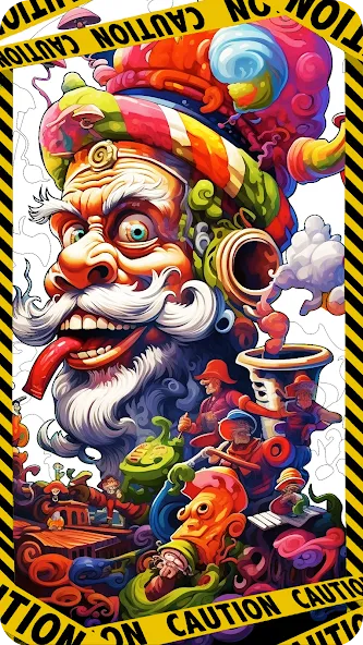 Dark Fantasy Coloring Games  [МОД Menu] Screenshot 3