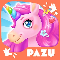 Скачать взлом My Unicorn dress up for kids [МОД Mega Pack] на Андроид