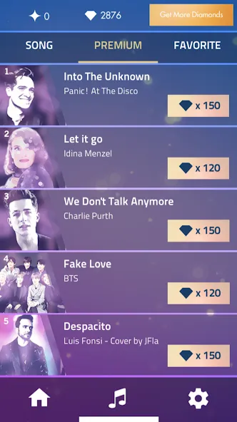 Piano Music Tiles Hot song (Пиано Мэджик Тайлз Хот сонг)  [МОД Menu] Screenshot 1