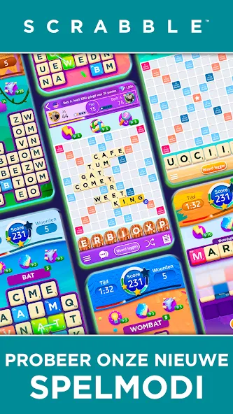 Scrabble® GO - Woordspel (Скрэббл ГО)  [МОД Бесконечные монеты] Screenshot 3