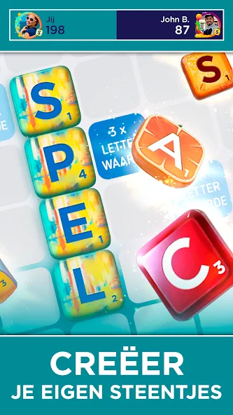 Scrabble® GO - Woordspel (Скрэббл ГО)  [МОД Бесконечные монеты] Screenshot 4