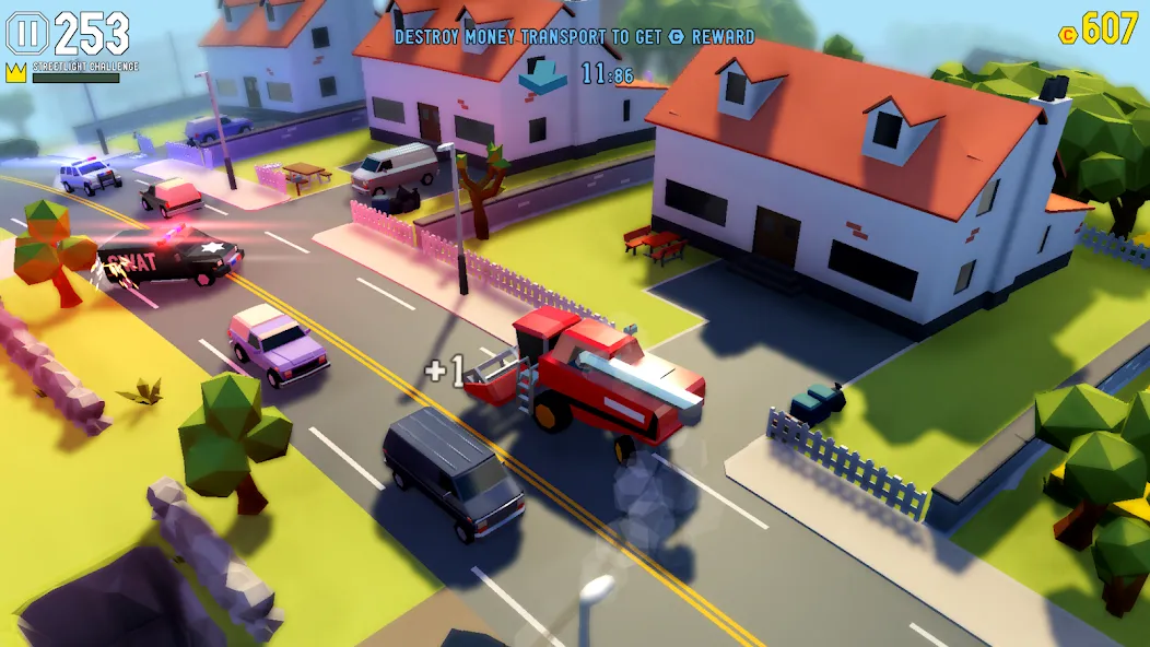 Reckless Getaway 2: Car Chase (Реклесс Гетавей 2)  [МОД Много монет] Screenshot 2