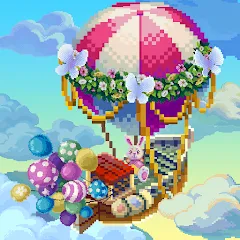 Скачать взлом Pixel Isle: Art Coloring World (Пиксель Айл)  [МОД Unlimited Money] на Андроид