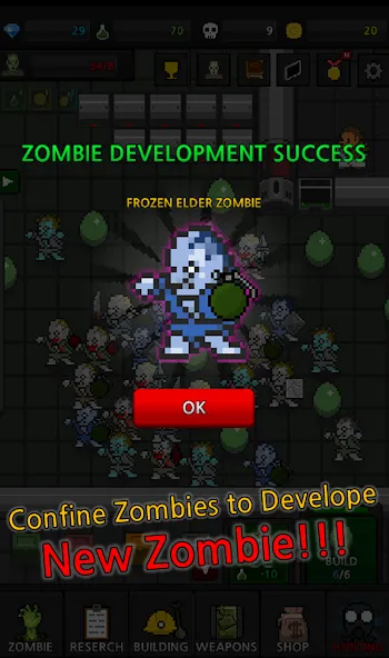 Grow Zombie VIP : Merge Zombie  [МОД Много денег] Screenshot 4
