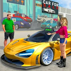 Скачать взлом Car Dealership Car Saler (Драйвинг Скул Сити Кар Геймс) [МОД Unlocked] на Андроид