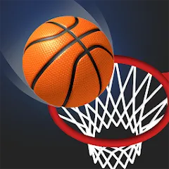 Скачать взлом Dunk Stroke-3D Basketball (Дунк Строк)  [МОД Menu] на Андроид