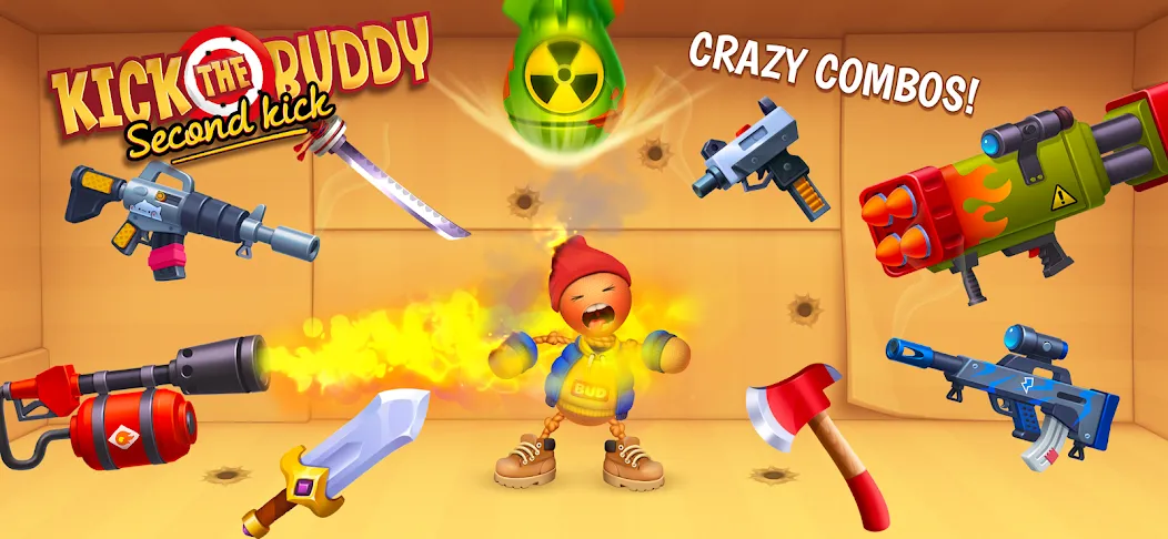 Kick the Buddy: Second Kick (Кик зе Бадди)  [МОД Mega Pack] Screenshot 5