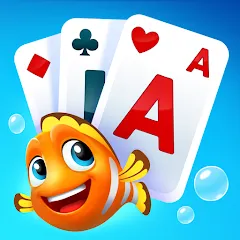 Скачать взлом Fishdom Solitaire (Фишдом Солитер)  [МОД Бесконечные монеты] на Андроид