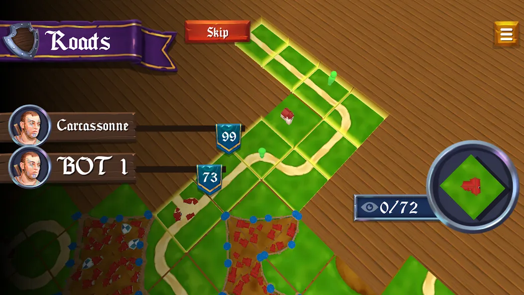 War of Carcassonne board Games (Каркассон)  [МОД Mega Pack] Screenshot 5