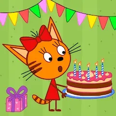 Скачать взлом Kid-E-Cats: Kids birthday  [МОД Бесконечные деньги] на Андроид