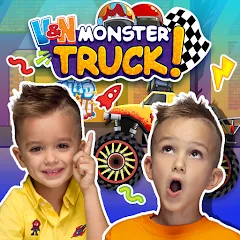 Скачать взлом Monster Truck Vlad & Niki [МОД Много денег] на Андроид