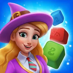 Скачать взлом Magic Blast: Mystery Puzzle (Маджик Бласт)  [МОД Много денег] на Андроид