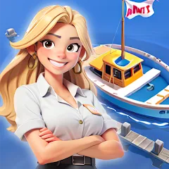Скачать взлом Idle Seafood Market -Tycoon (Айдл Сифуд Маркет) [МОД Unlocked] на Андроид