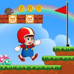 Скачать взлом Super Mano : Adventure Jump (упер кэт ган) [МОД Бесконечные монеты] на Андроид