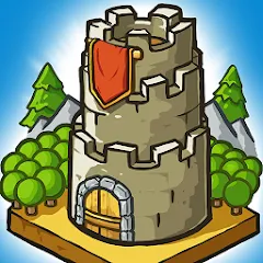 Скачать взлом Grow Castle - Tower Defense (Гроу Касл)  [МОД Unlocked] на Андроид