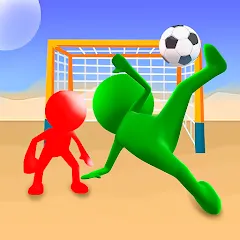 Скачать взлом Stickman Soccer Football Game  [МОД Бесконечные монеты] на Андроид