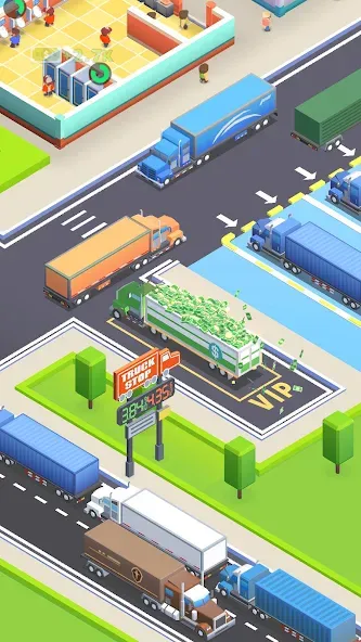 Travel Center Tycoon  [МОД Unlocked] Screenshot 5