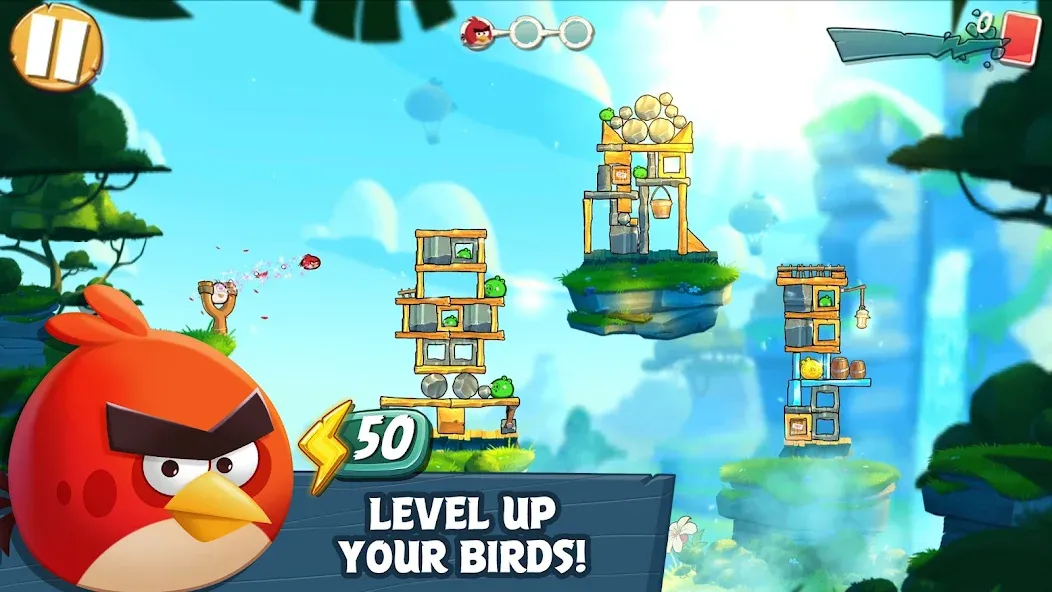 Angry Birds 2 (Энгри Бердс 2)  [МОД Unlimited Money] Screenshot 2
