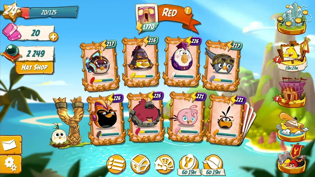 Angry Birds 2 (Энгри Бердс 2)  [МОД Unlimited Money] Screenshot 5