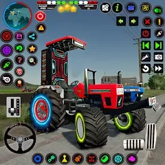 Скачать взлом Indian Tractor Farming Games [МОД Unlimited Money] на Андроид