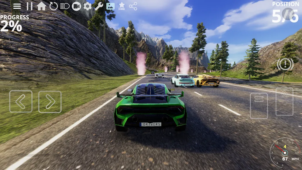 Drive.RS : Open World Racing  [МОД Menu] Screenshot 4
