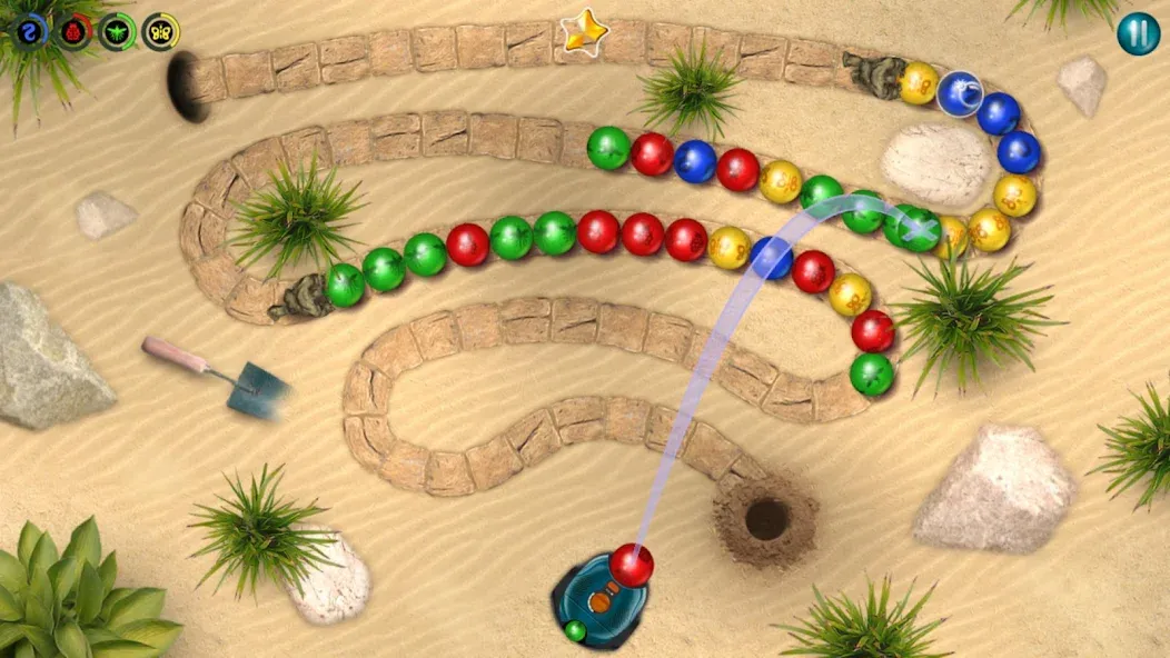 Marbles Garden (Марблс Гарден)  [МОД Много монет] Screenshot 3