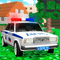 Скачать взлом Стив ВАЗ 2107 ДПС Лада Семерка [МОД Mega Pack] на Андроид