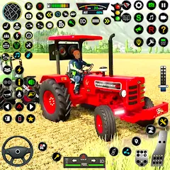 Скачать взлом Indian Tractor Simulator Games [МОД Много монет] на Андроид
