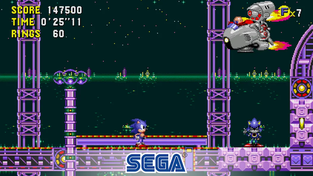 Sonic CD Classic (Соник СД Классик)  [МОД Меню] Screenshot 3