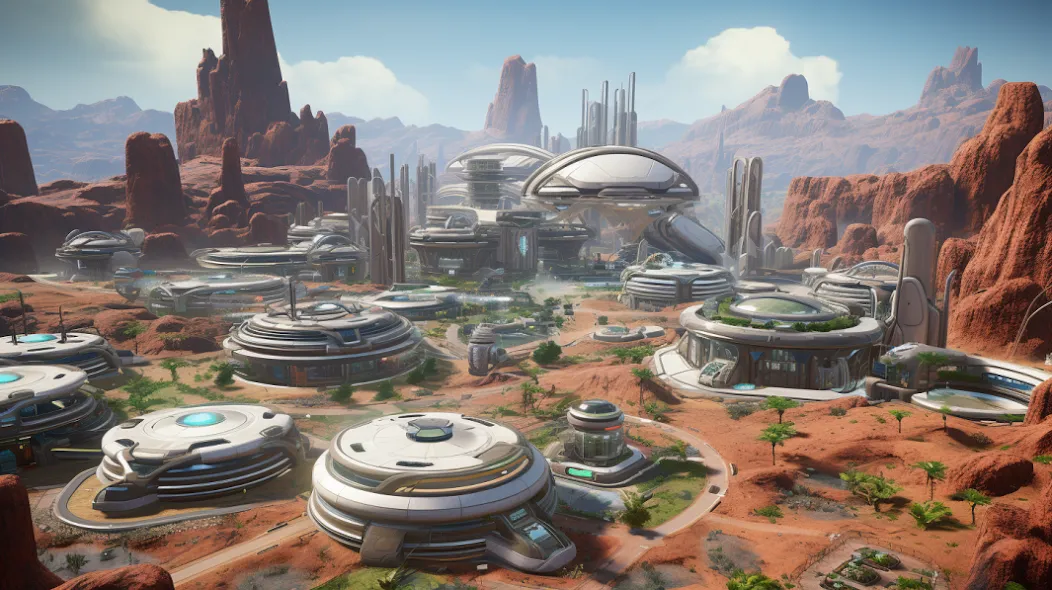 Ark of War: Aim for the cosmos (Арк оф Вор)  [МОД Меню] Screenshot 1