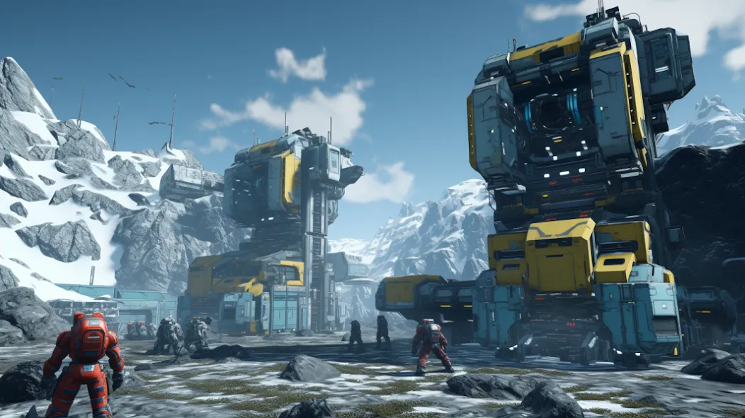 Ark of War: Aim for the cosmos (Арк оф Вор)  [МОД Меню] Screenshot 2