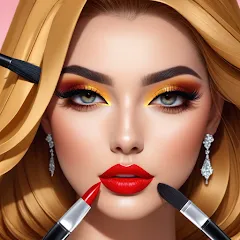 Скачать взлом Fashion Artist: Makeup Game  [МОД Unlimited Money] на Андроид