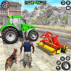 Скачать взлом Indian Tractor Driving Game 3D (Фарминг Геймс)  [МОД Все открыто] на Андроид