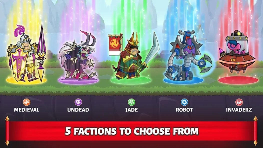 Tower Conquest: Tower Defense  [МОД Unlocked] Screenshot 3