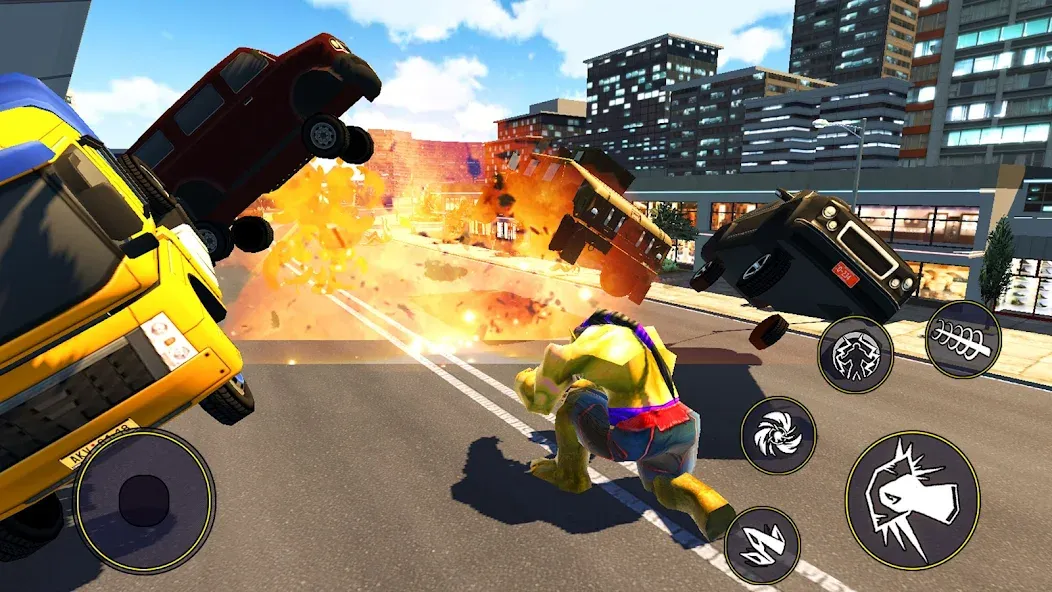 Super City Hero:superhero Game (упер Сити Герой)  [МОД Unlocked] Screenshot 3