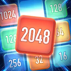 Скачать взлом 2048™ Merge Block Puzzle (Слияние блочных головоломок)  [МОД Бесконечные монеты] на Андроид