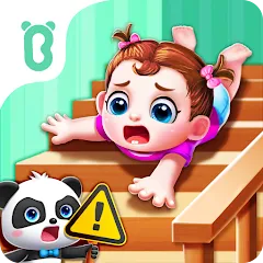 Скачать взлом Baby Panda Home Safety  [МОД Много монет] на Андроид