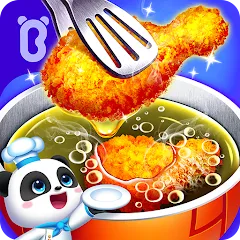 Скачать взлом Little Panda's Space Kitchen [МОД Menu] на Андроид
