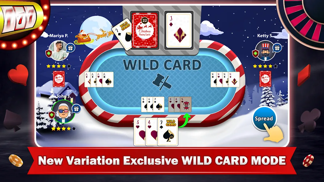 Tonk Multiplayer Card Game (Тонк многопользовательская карточная игра)  [МОД Menu] Screenshot 4