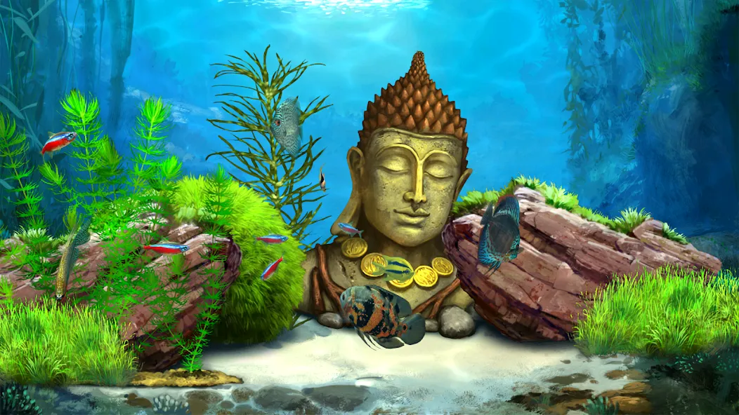 Aquantika  [МОД Много монет] Screenshot 1