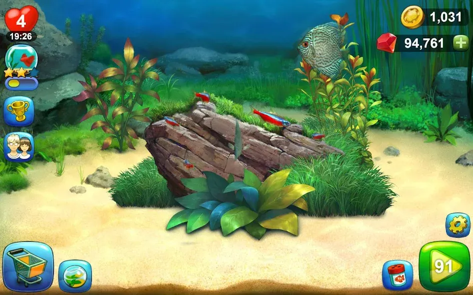 Aquantika  [МОД Много монет] Screenshot 5