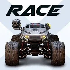 Скачать взлом RACE: Rocket Arena Car Extreme (РЕЙС)  [МОД Unlocked] на Андроид