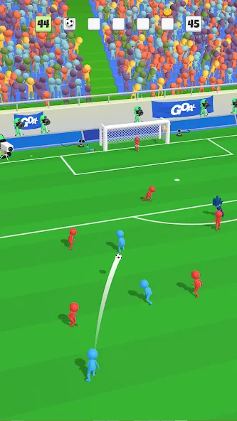 Super Goal: Fun Soccer Game (Супер Гол)  [МОД Unlocked] Screenshot 4