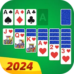 Скачать взлом Solitaire, Klondike Card Games [МОД Mega Pack] на Андроид